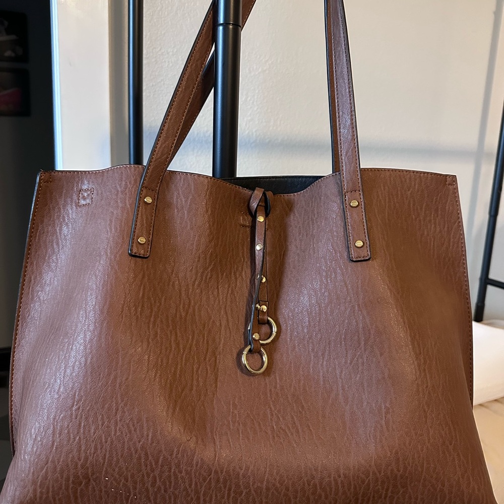 Calvin Klein Tan Leather Tote